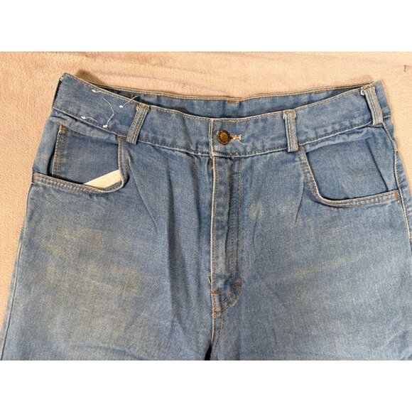 Vintage STE.LVCIEN Men’s Flared Bell Bottom Jeans 9 Long 33 x 37 - Picture 3 of 14